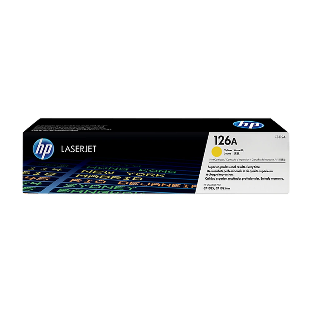 HP 126A Yellow Toner Cartridge - CE312A