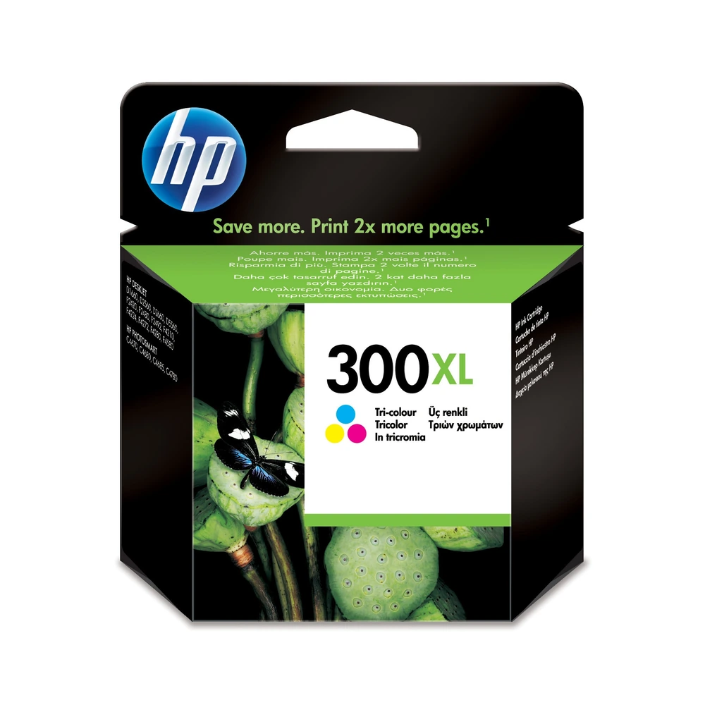 HP 300XL Tri-Colour Ink Cartridge - CC644EE
