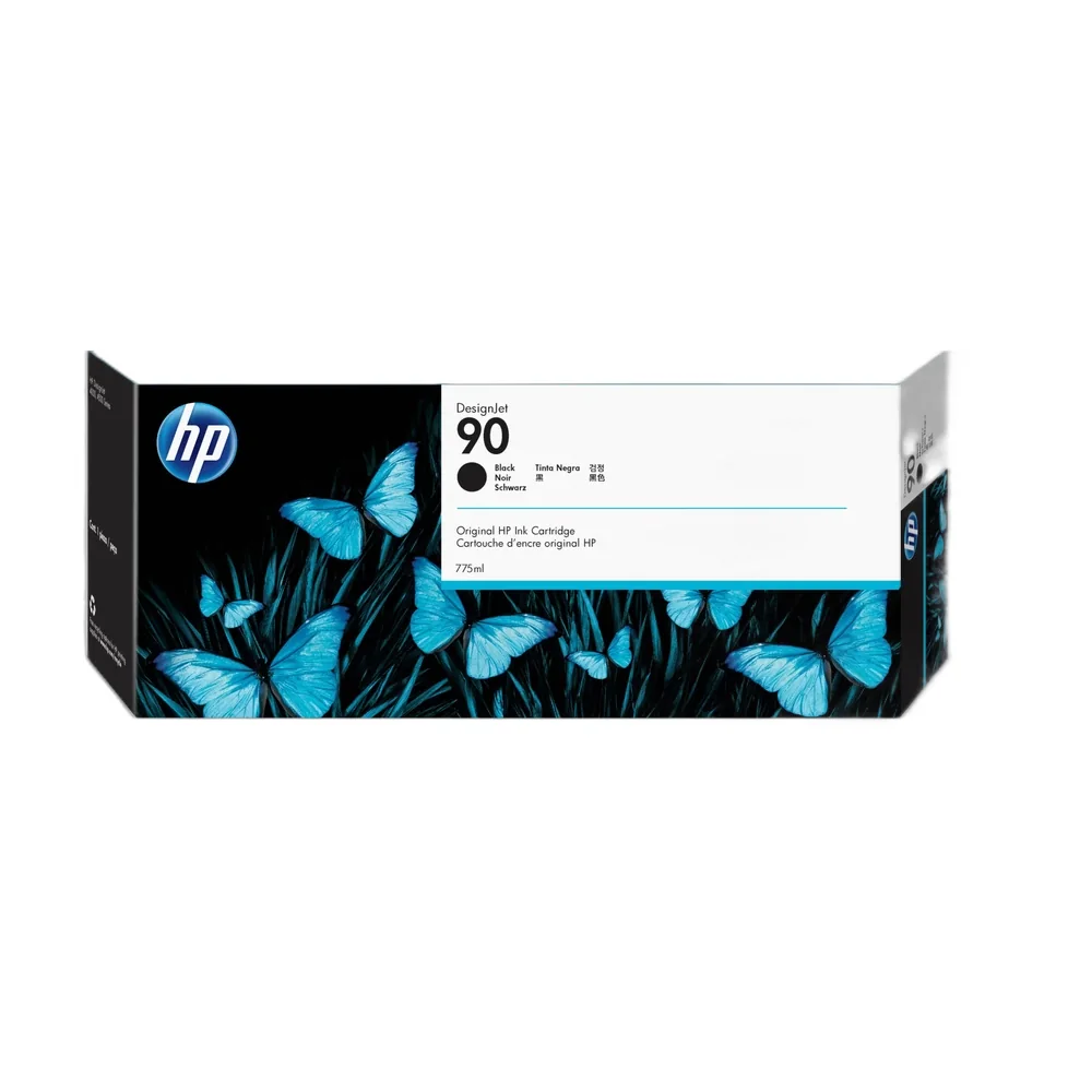 HP 90 Black Ink Cartridge Tri-Pack - C5095A