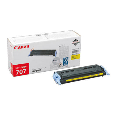 Canon 707 CMYK Multipack Yellow Toner Cartridge - 9421A004
