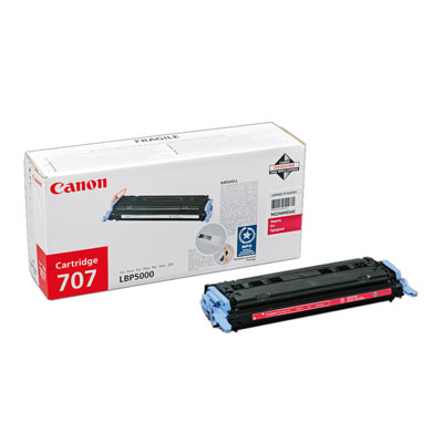 Canon 707 CMYK Multipack Magenta Toner Cartridge - 9422A004
