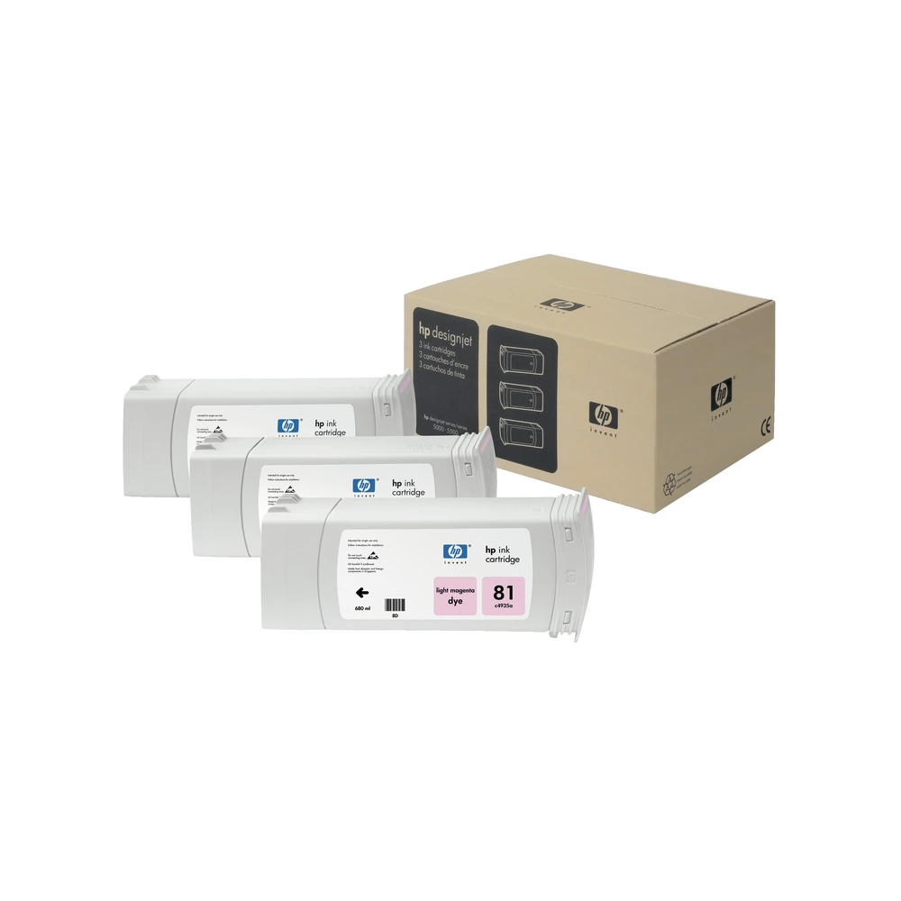 HP 81 Light Magenta Tri-Pack - C5071A