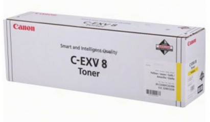 Canon EXV8 Yellow Toner Cartridge - 7626A002