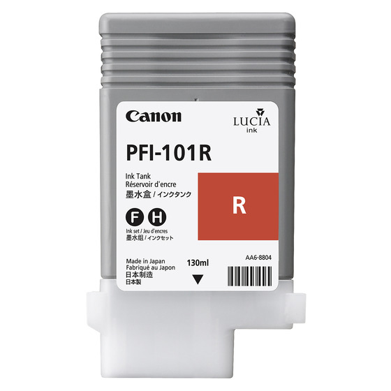 Canon PFI-101 Red Ink Cartridge - 0889B001
