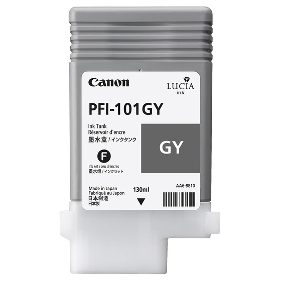 Canon PFI-101 Grey Ink Cartridge - 0892B001