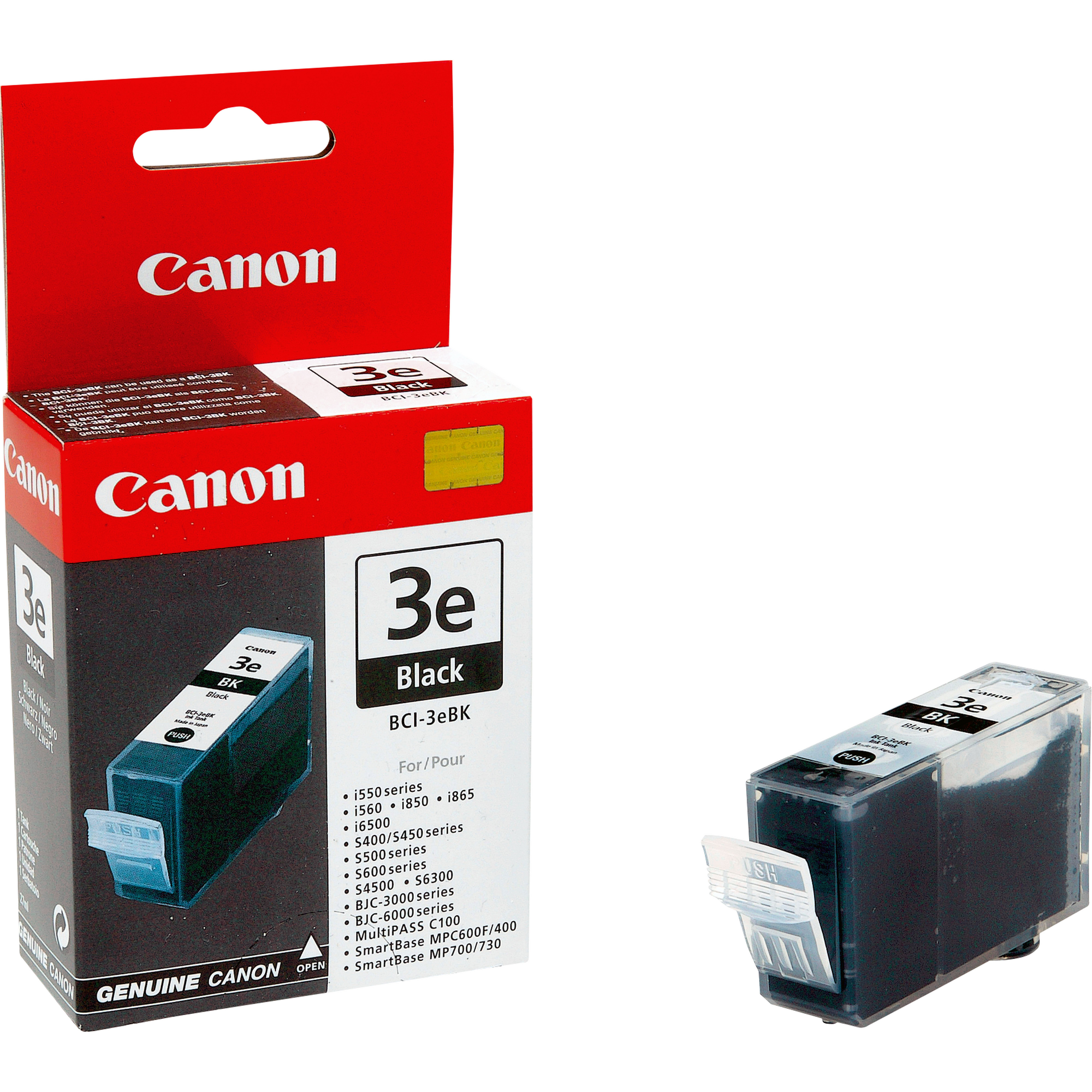Canon BCI-3e Black Ink Cartridge - 4479A002