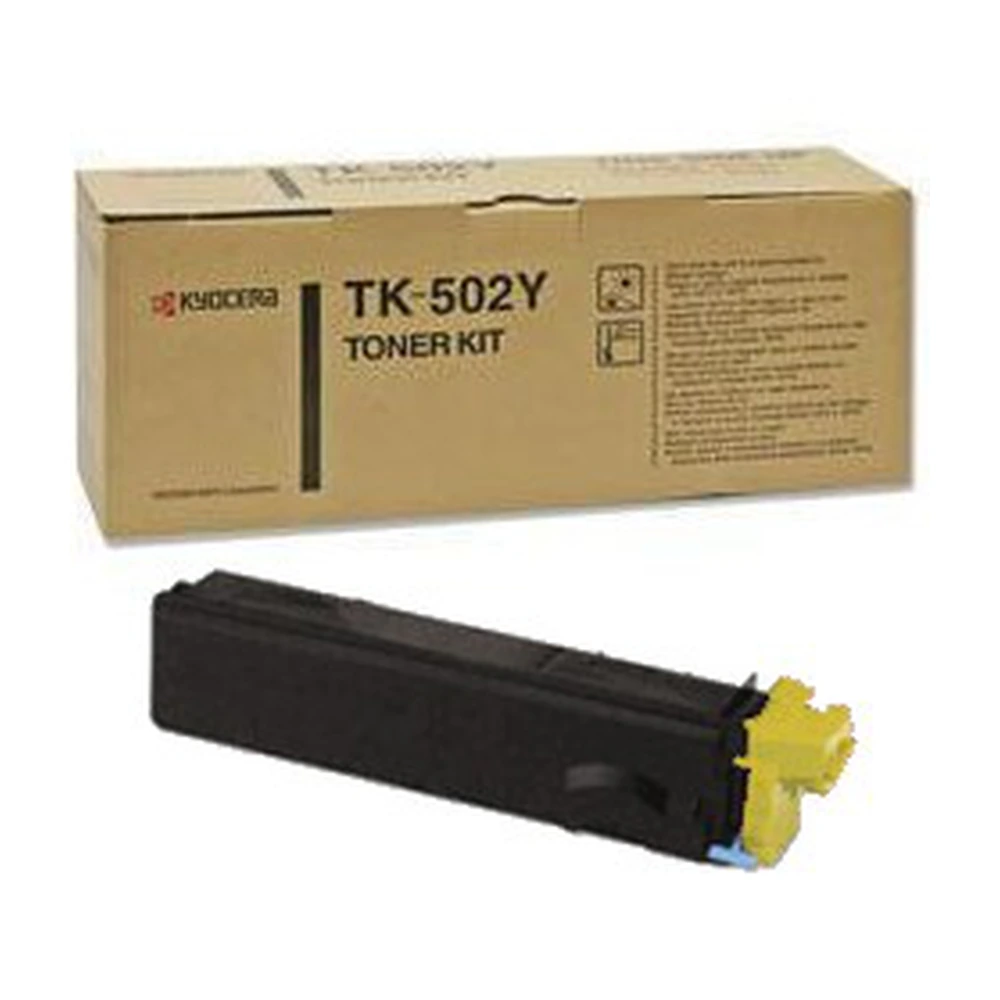 KYOCERA TK-502 Yellow Toner Cartridge