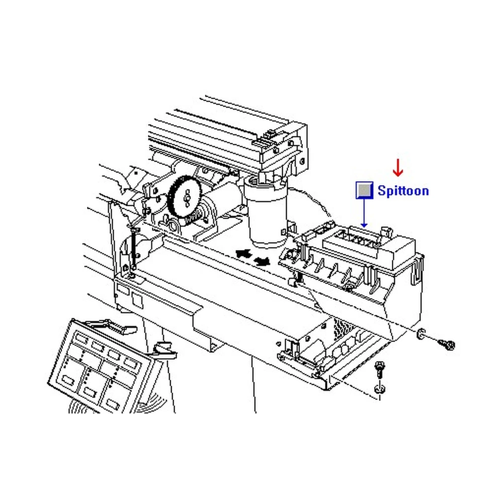 HP C4713-60017 Waste Toner Bottle