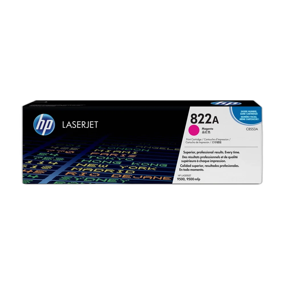 HP 822A Magenta Toner Cartridge - C8553A