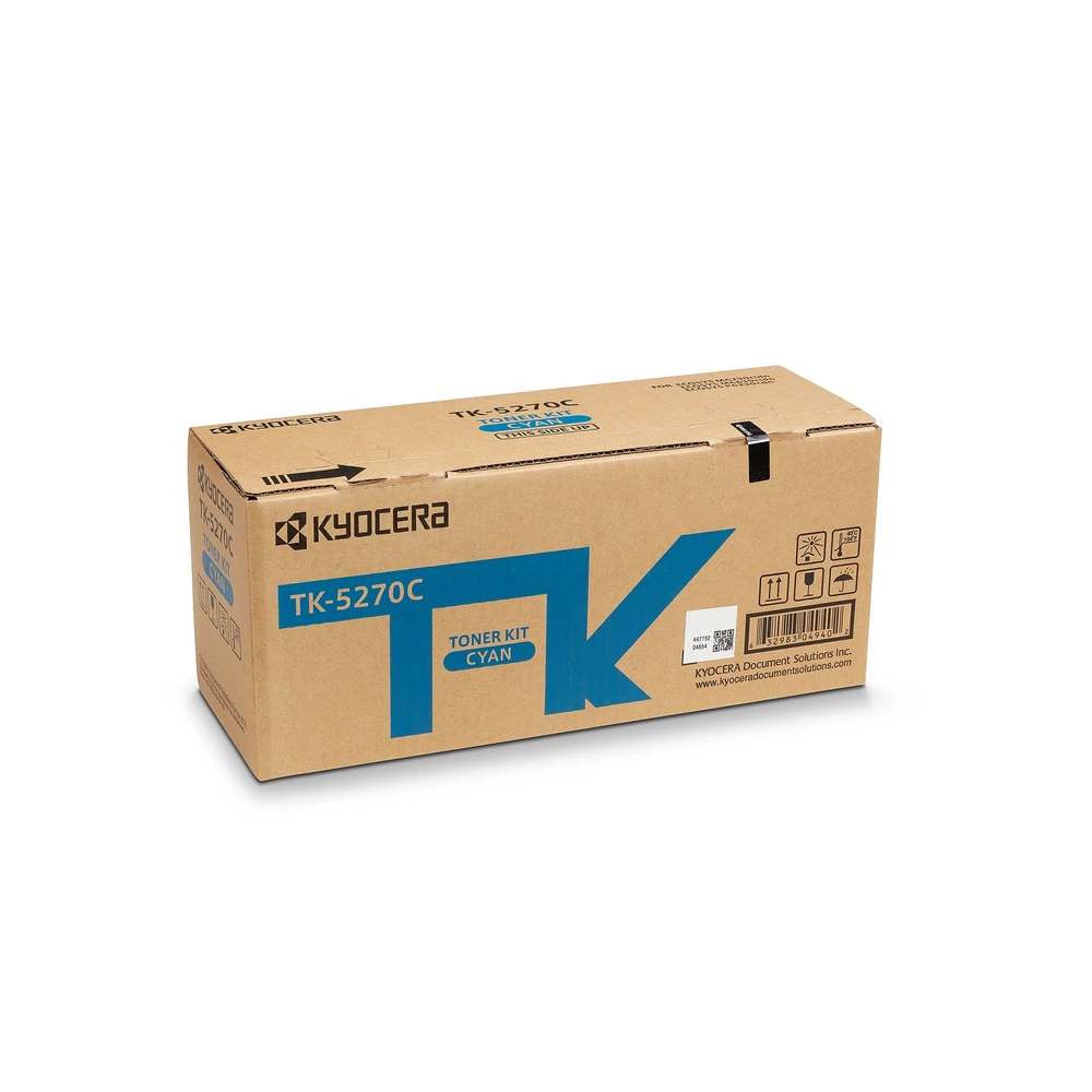 KYOCERA TK-5270 Cyan Toner Cartridge - 1T02TVCNL0