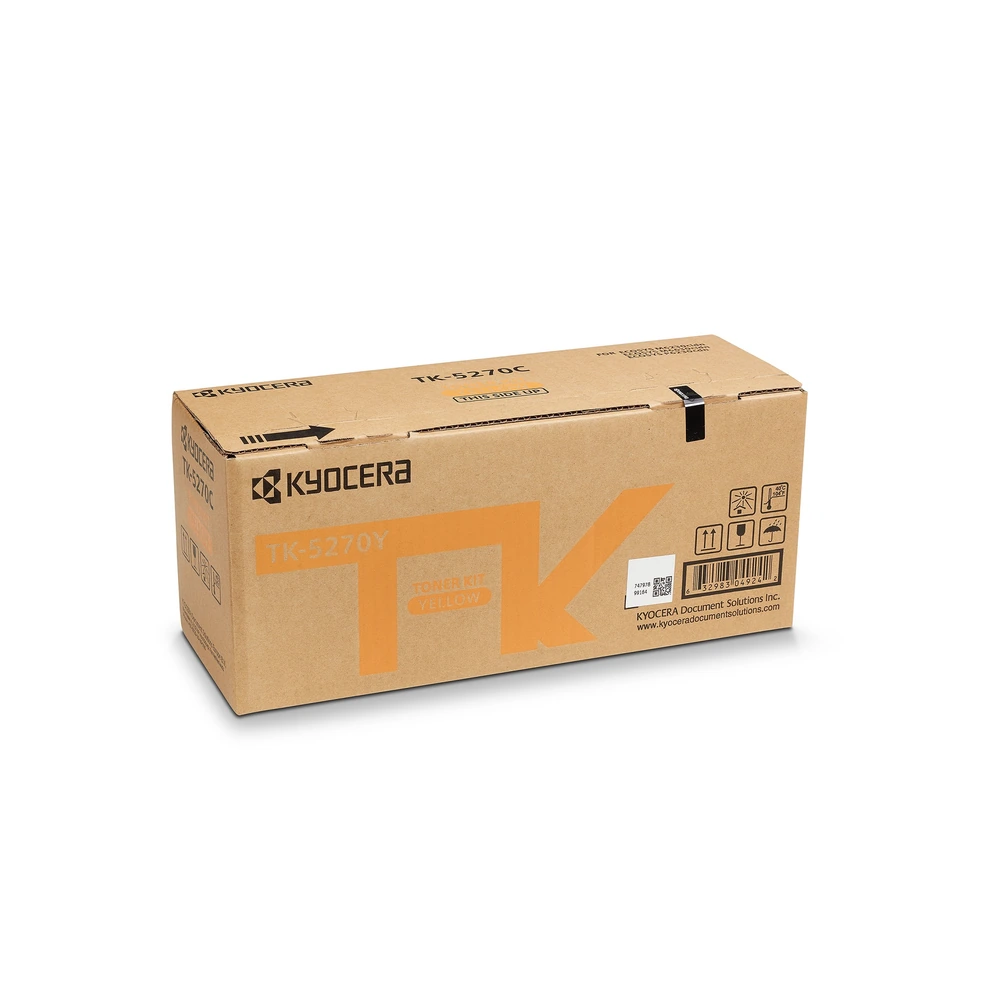 KYOCERA TK-5270 Yellow Toner Cartridge - 1T02TVANL0