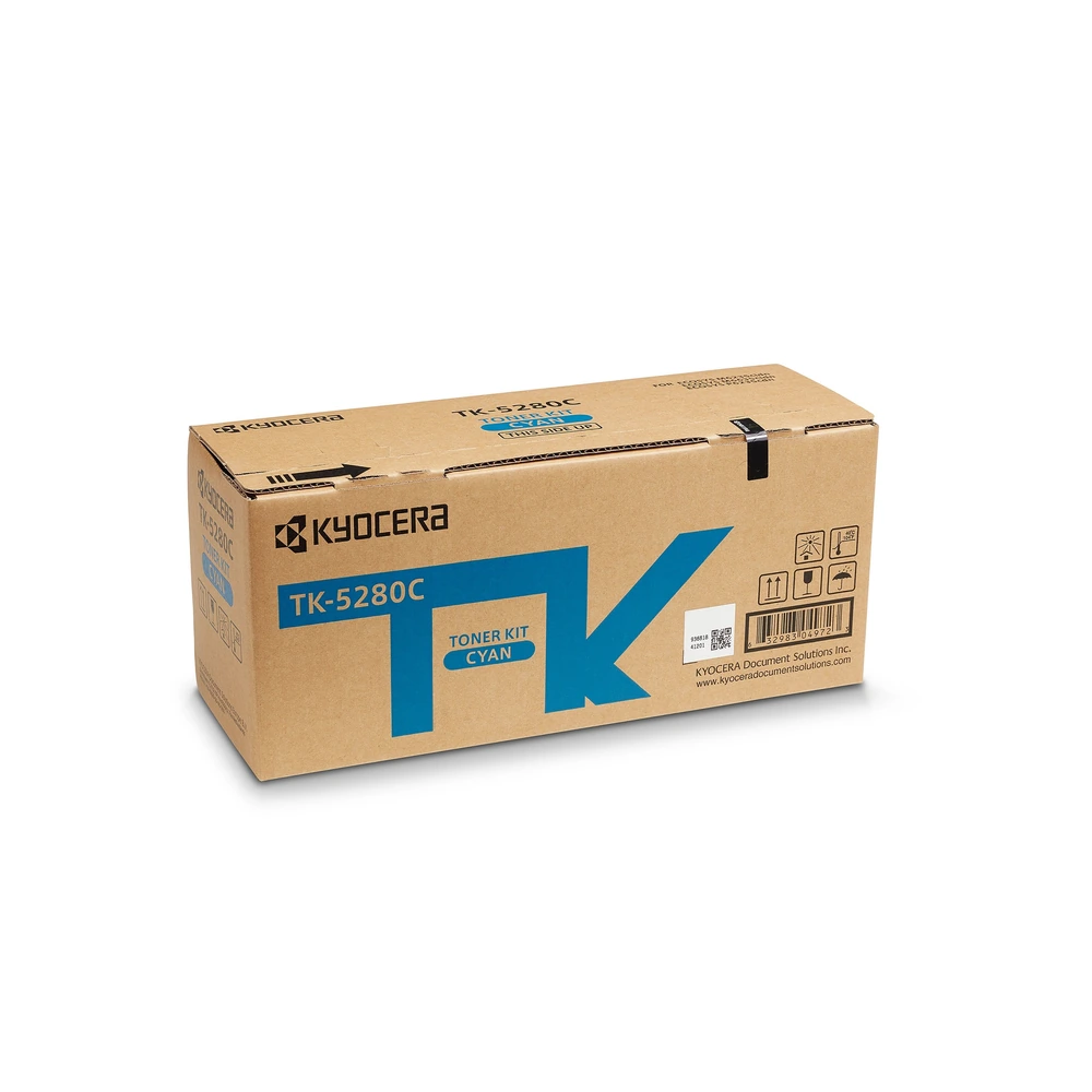 KYOCERA TK-5280 Cyan Toner Cartridge - 1T02TWCNL0