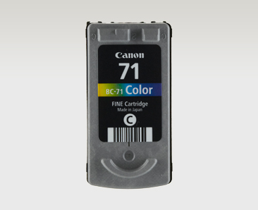 Canon BC-71 Blue, Green, White Ink Cartridge - 0392B001
