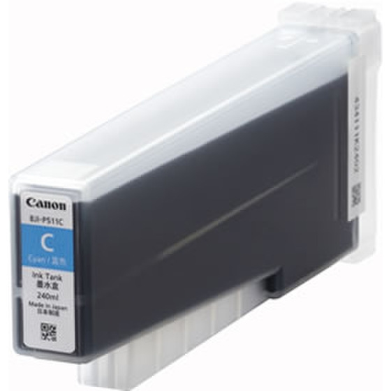 Canon P511 Cyan Ink Cartridge - 4981B001