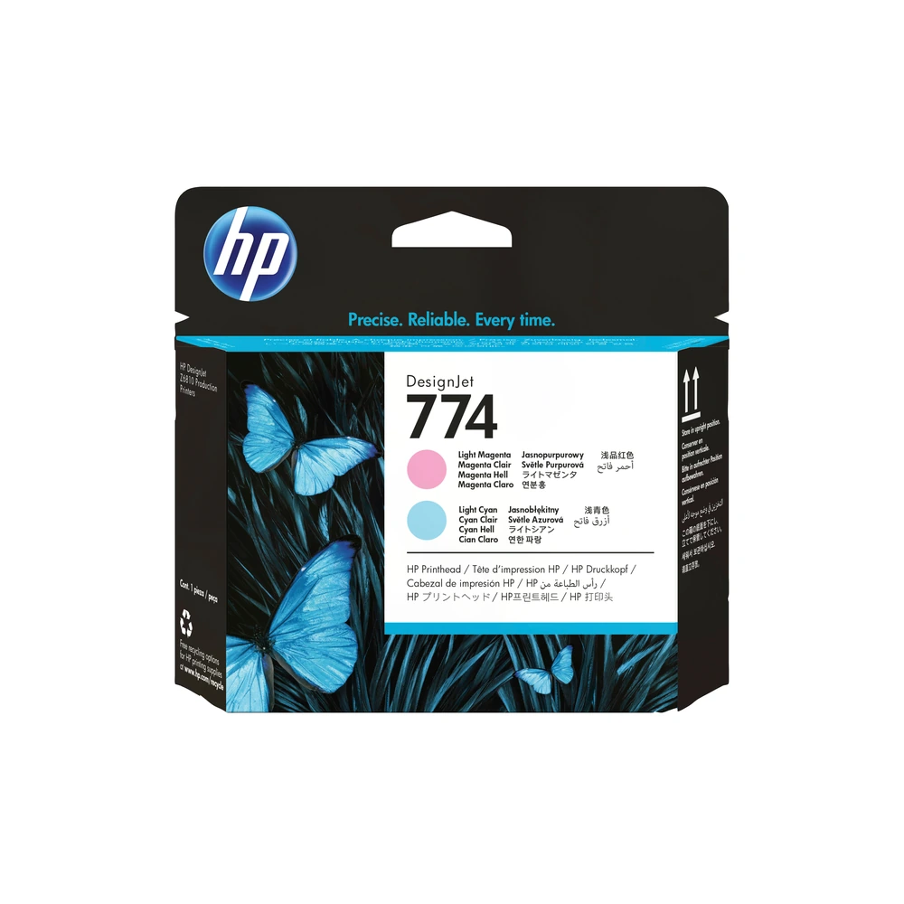 HP 774 Cyan/Magenta Printhead - P2V98A