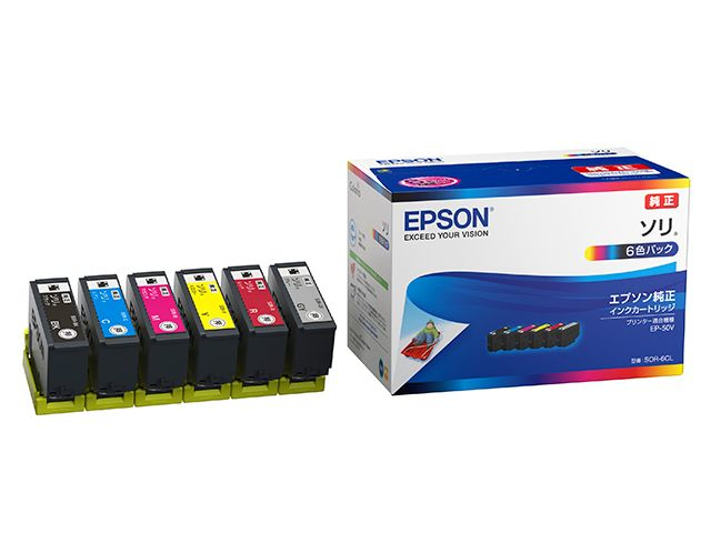Epson SOR-6CL Ink Cartridge Multipack