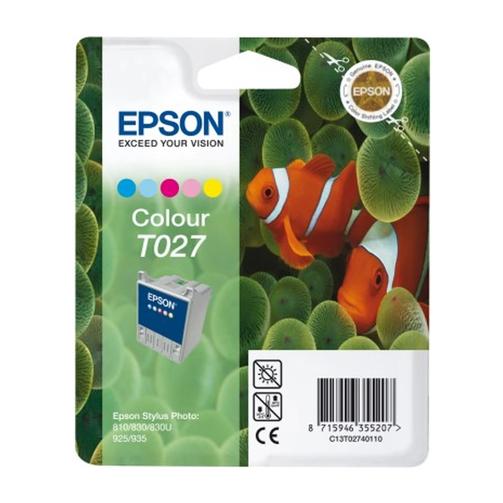 Epson T0274 Colour Ink Cartridge - C13T02740130