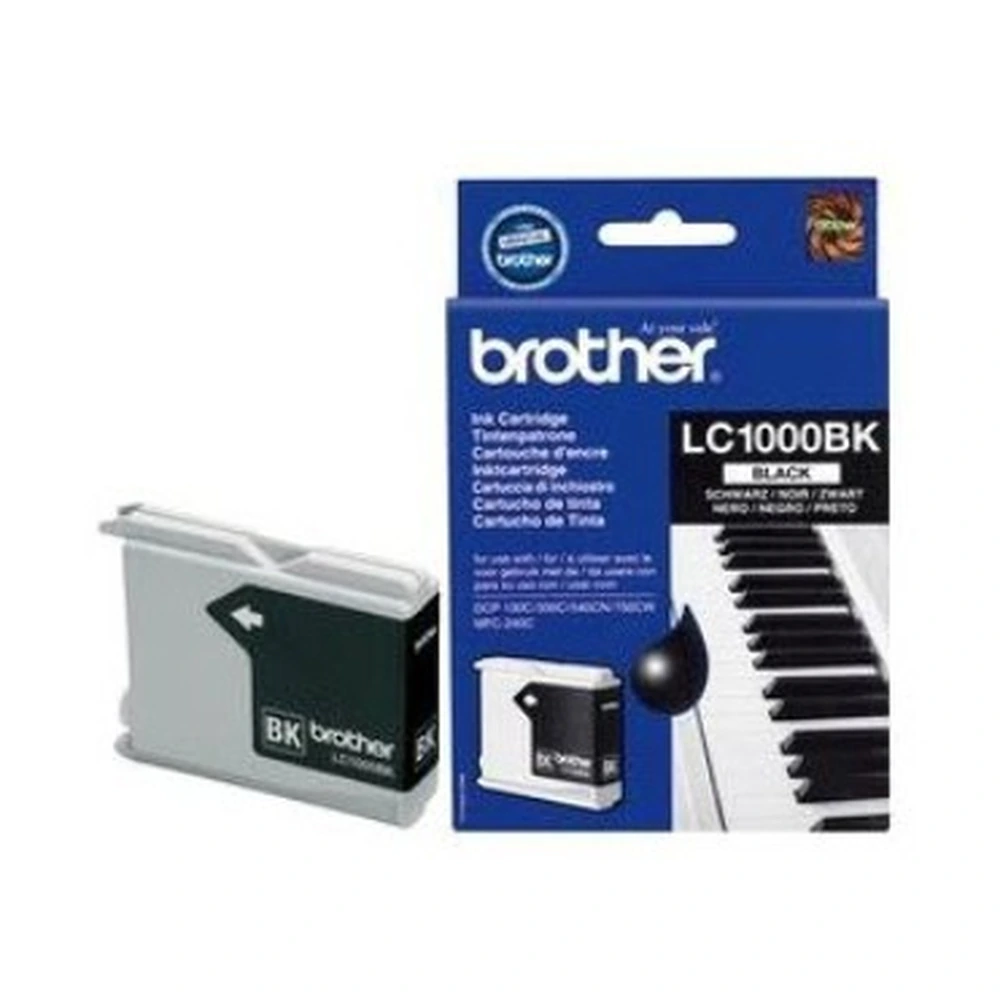 Brother LC1000 Black Ink Cartridge - LC-1000BK?PK5
