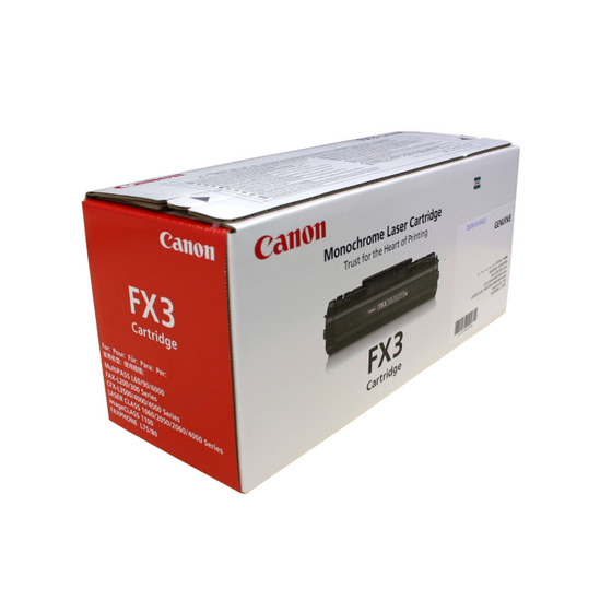 Canon FX-3 Black Toner Cartridge - 1557A001