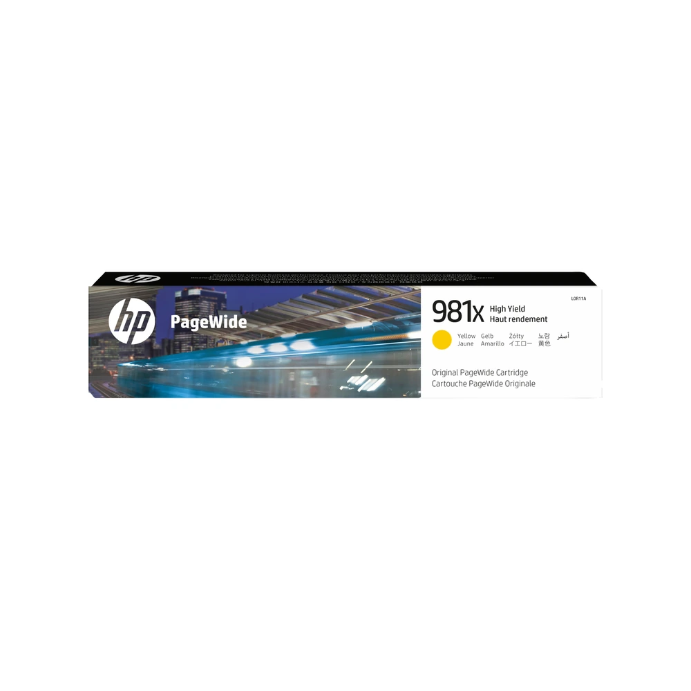 HP 981X Yellow High Capacity Ink Cartridge - L0R11A
