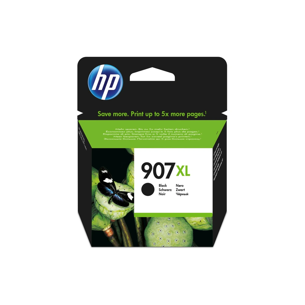 HP 907XL Black Ink Cartridge - T6M19AE
