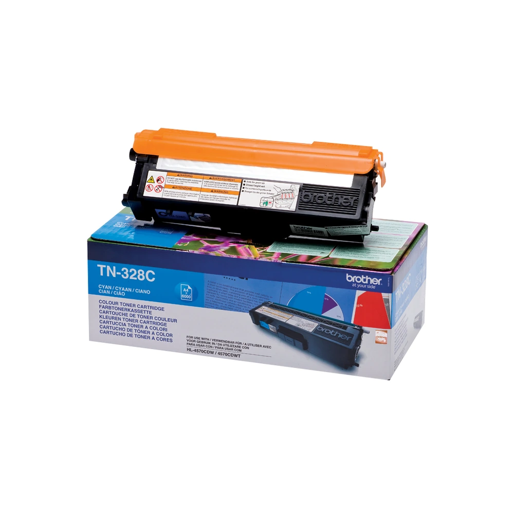 Brother TN-328 Cyan Toner Cartridge