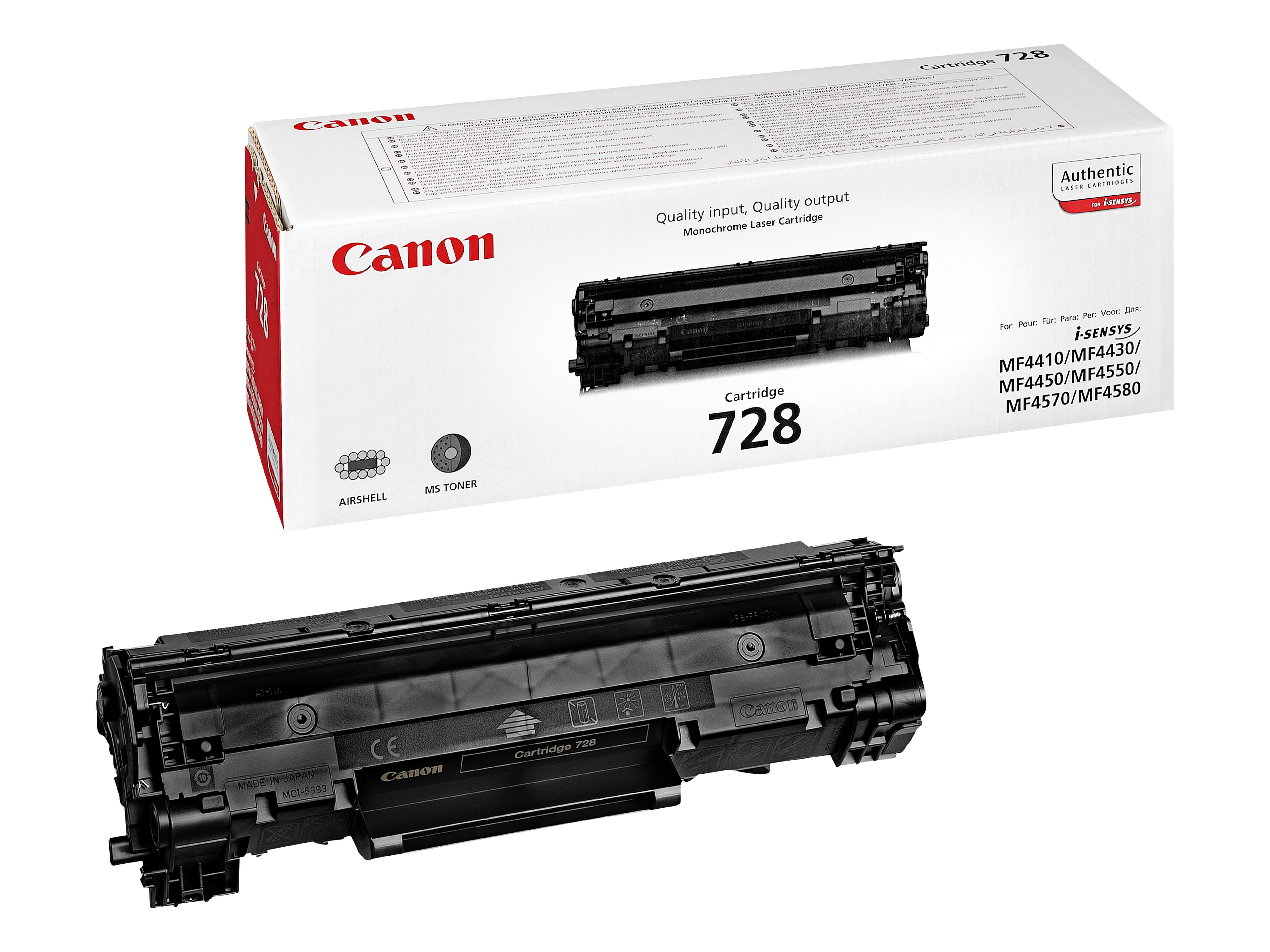 Canon 728 Black Toner Cartridge - 3500B002