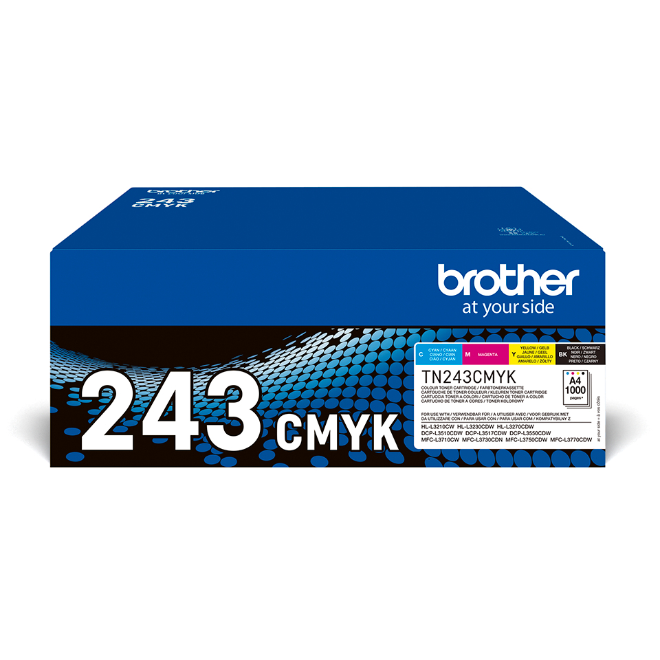 Brother TN-243 Toner Cartridge Multipack - TN-243CMYK