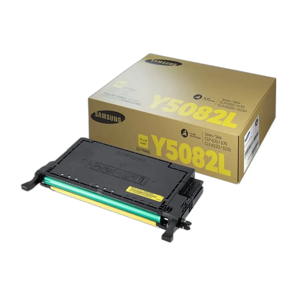 Samsung Y5082L Yellow Toner Cartridge - CLT-Y5082L