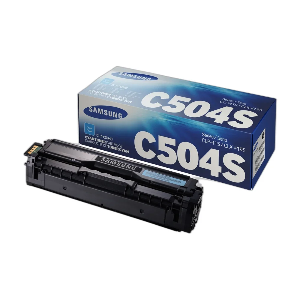 Samsung C504S Cyan Toner Cartridge - CLT-C504S