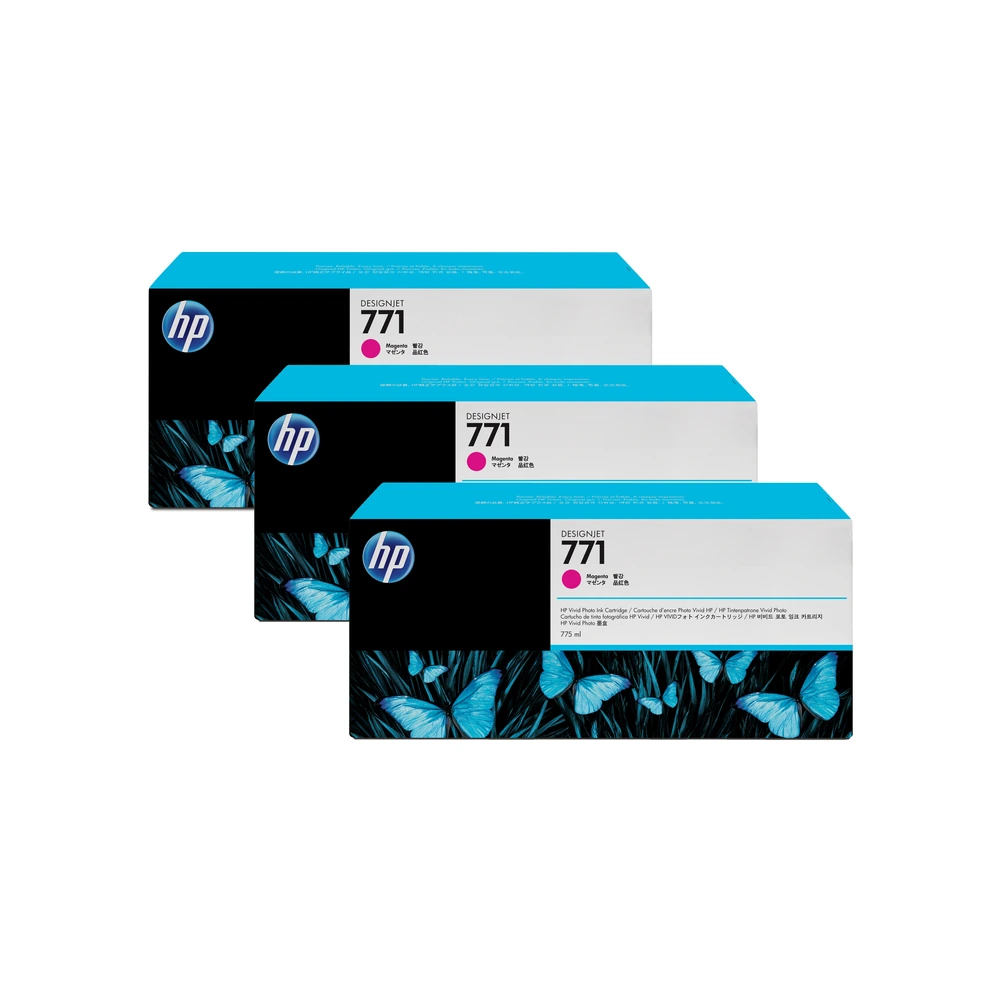 HP 771 Magenta Tri-Pack - CR252A