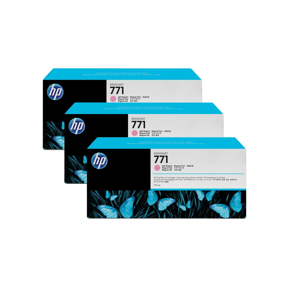 HP 771 Light Magenta Tri-Pack - CR254A