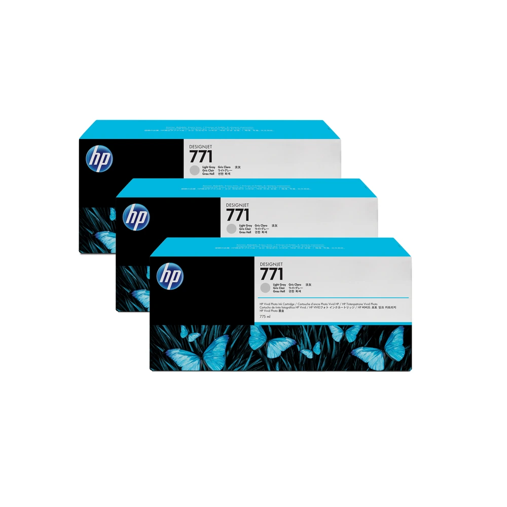 HP 771 Light Grey Tri-Pack - CR257A