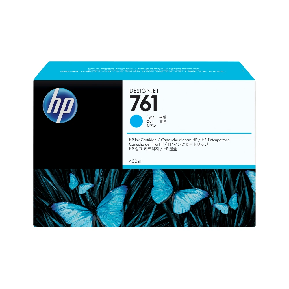 HP 761 Cyan Tri-Pack - CR272A