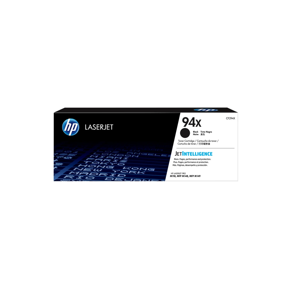 HP 94X Black High Yield Toner Cartridge - CF294X