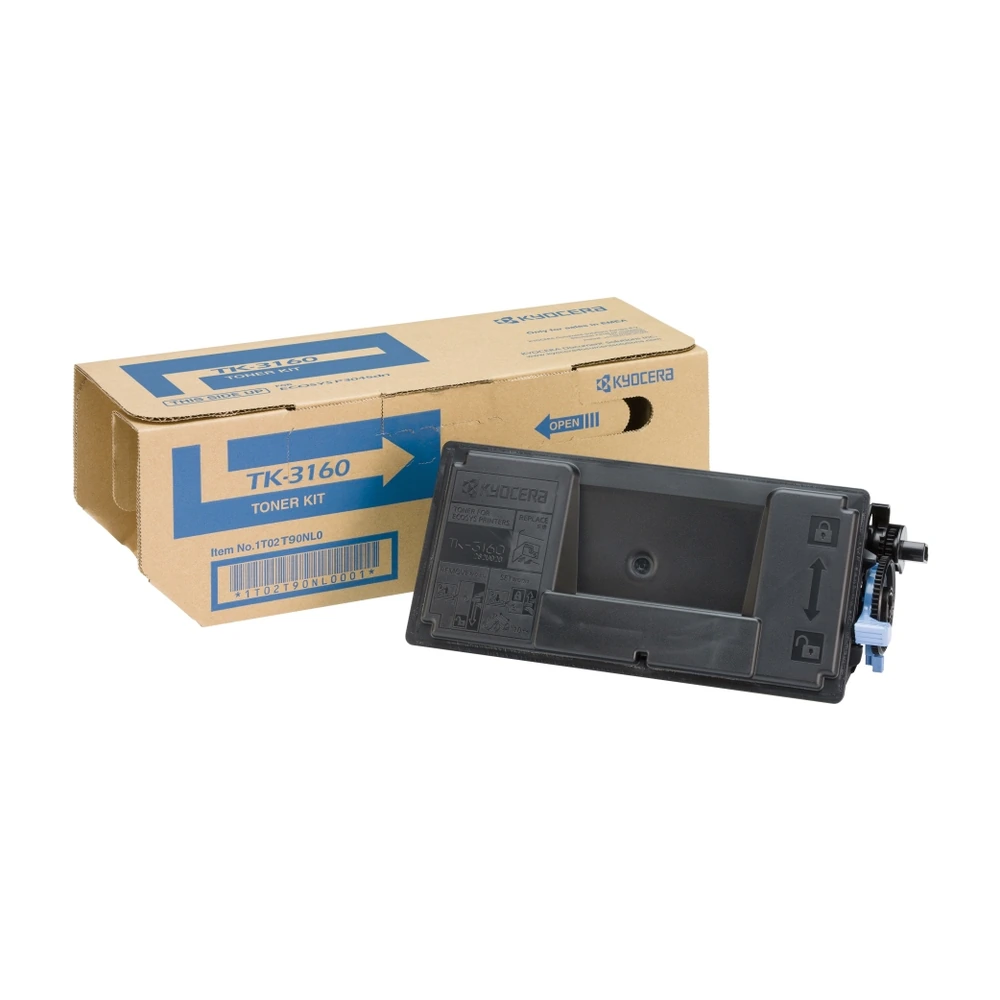 KYOCERA TK-3160 Black Toner Cartridge - 1T02T90NL1