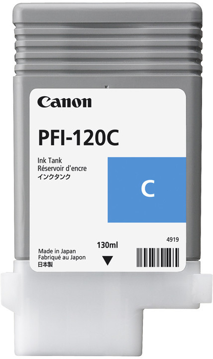 Canon PFI-120 Cyan Ink Cartridge - 2886C001