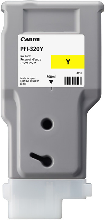 Canon PFI-320 Yellow Ink Cartridge - 2893C001