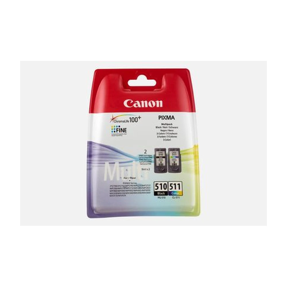 Canon PG-510 + CL-511 Ink Cartridge Multipack - 2970B010-B6