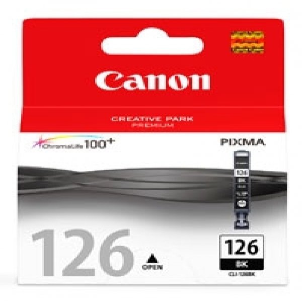Canon CLI-126 Black Ink Cartridge - 4561B001