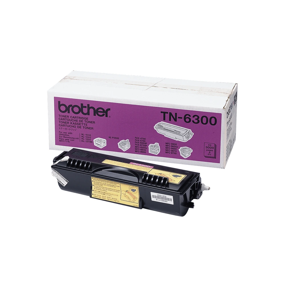 Brother TN-6300 Black Toner Cartridge