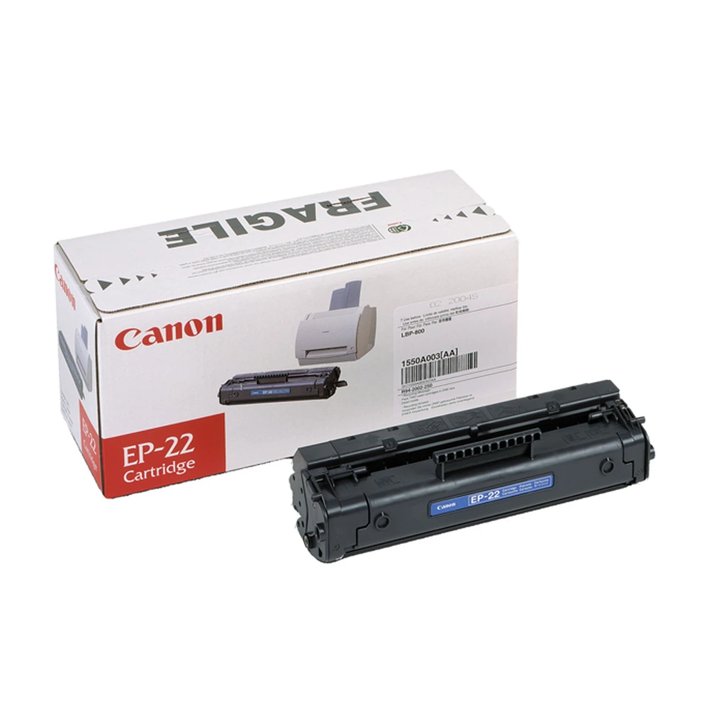 Canon EP-22 Black Toner Cartridge - 1550A003