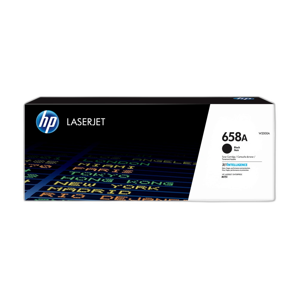 HP 658A Black Toner Cartridge - W2000A