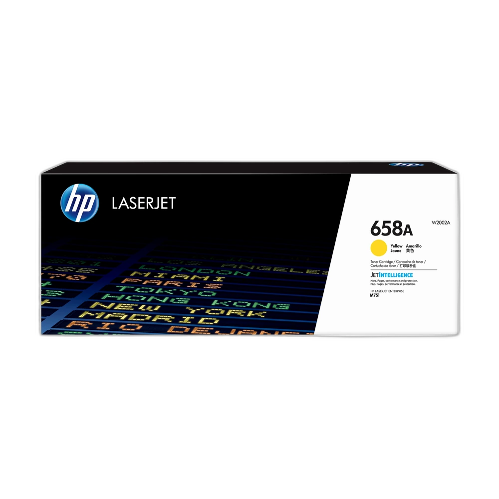 HP 658A Yellow Toner Cartridge - W2002A