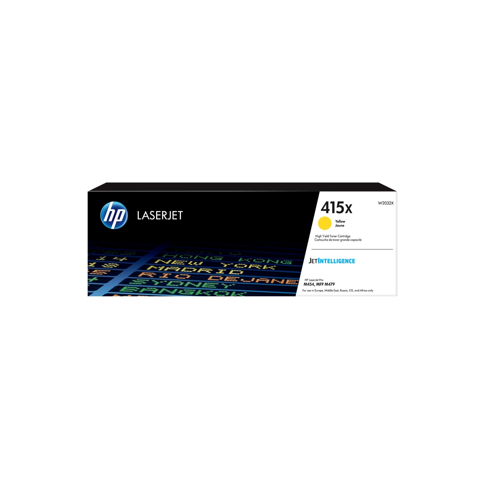HP 415X Yellow Toner Cartridge - W2032X