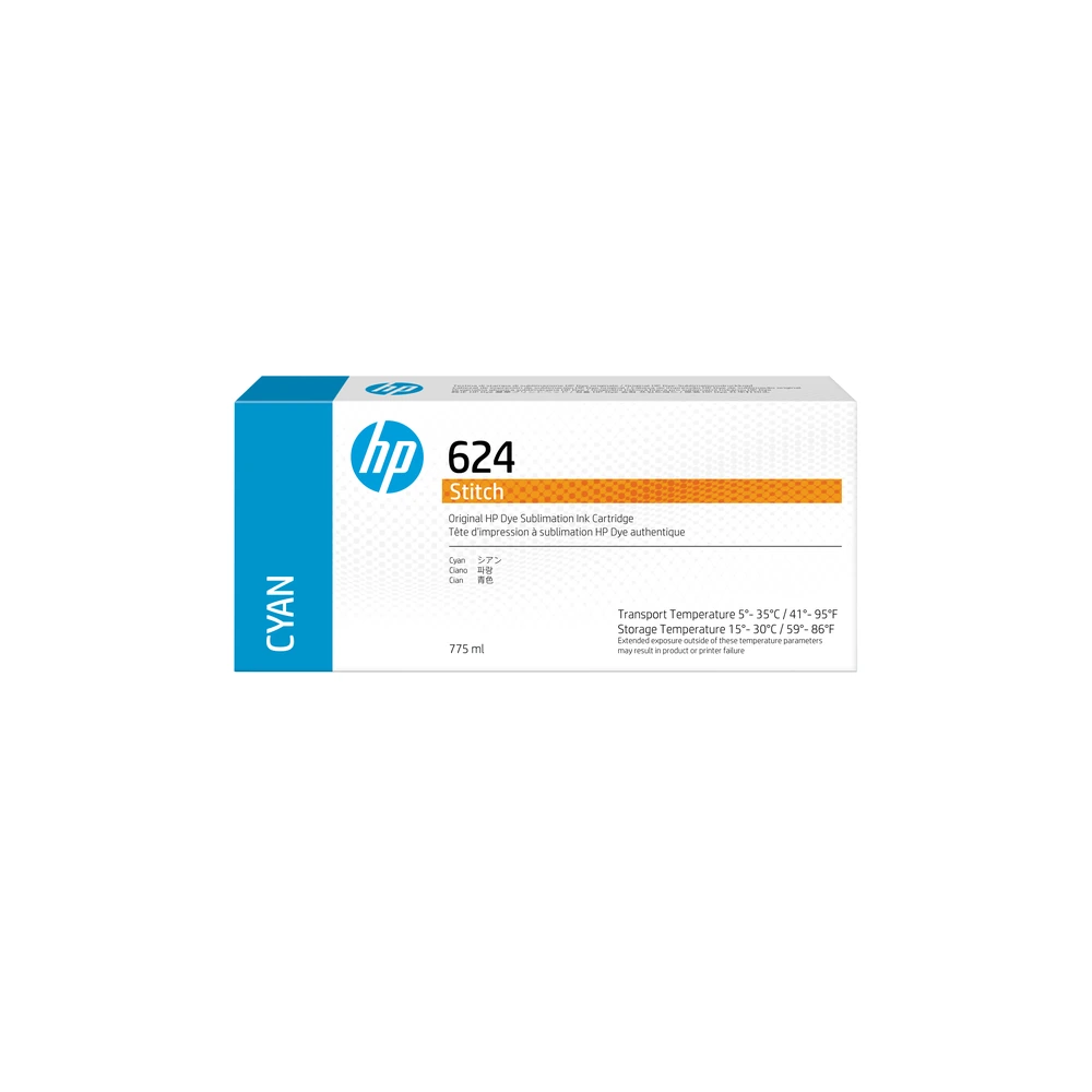 HP 624 Cyan Ink Cartridge - 2LL54A
