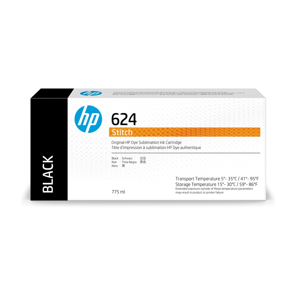 HP 624 Black Ink Cartridge - 2LL53A