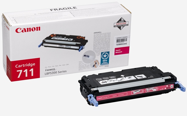 Canon 711 CMYK Multipack Magenta Toner Cartridge - 1658B002