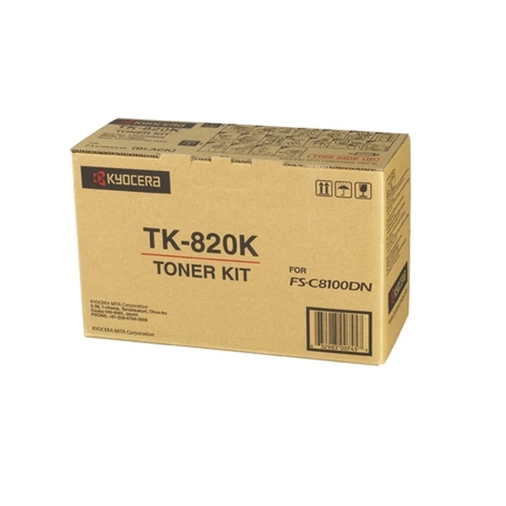KYOCERA TK-820 Black Toner Cartridge - 1T02HP0EU0
