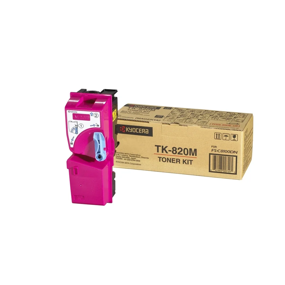 KYOCERA TK-820 Magenta Toner Cartridge - 1T02HPBEU0